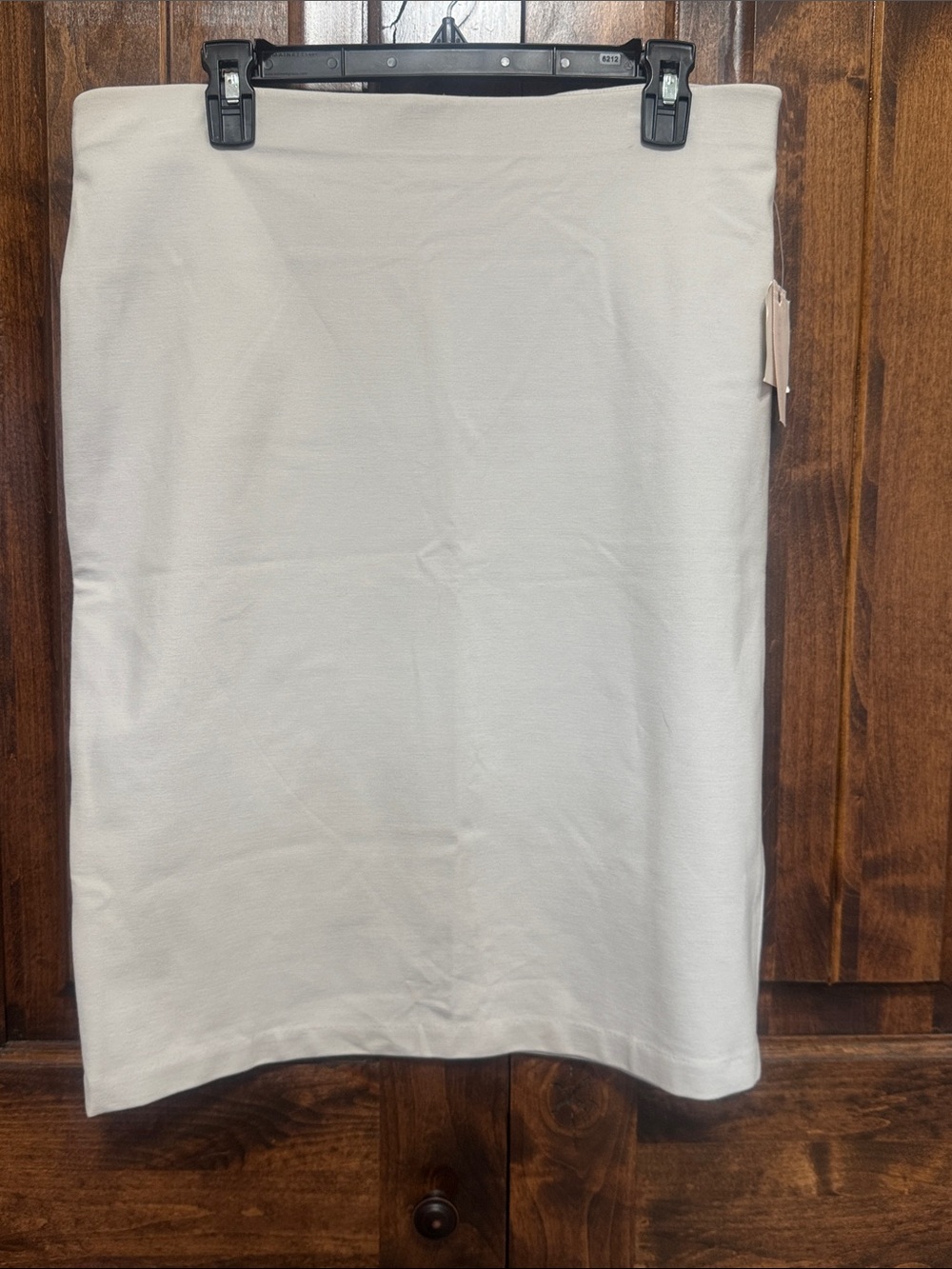 Philosophy Cream Pencil Skirt